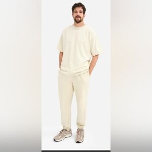 Mate the label cotton fleece joggers